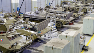 Klatovští mechanici znovu rozpohybovali BVP-2 pro 7. mechanizovanou brigádu