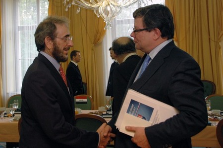 Iraqi and Czech defence ministers