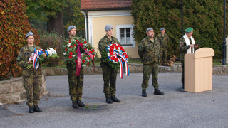 Vojenští kynologové si připomněli svého kolegu, který před rokem zahynul v Afghánistánu