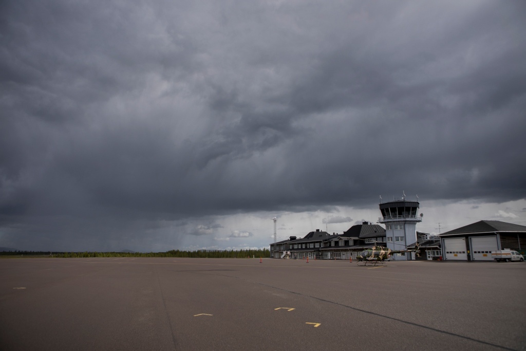 The Arvidsjaur Air Force Base is located close to the polar circle