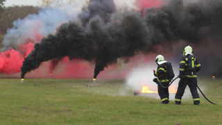 V Čáslavi po pádu vybouchla alka. Cvičný zásah trénovalo sedm desítek lidí