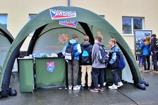 V kasárnách ve Staré Boleslavi se spojila armáda, POKOS a bezpečnost silničního provozu 