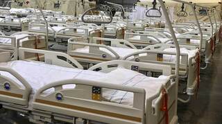 Armáda má záložní nemocnici v Letňanech ze dvou třetin hotovou