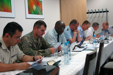 Experts study proposals of texts to be included into a new handbook for education of NCO and WO