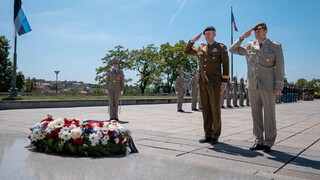 Generál Řehka jednal s estonským protějškem generálem Martinem Heremem