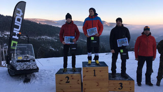 Vojáci pořádali otevřený přebor ve skialpinismu, závodilo se v náročném terénu