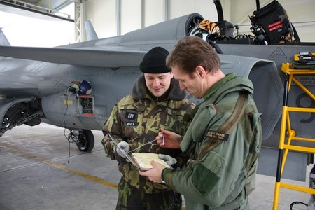 From a pre-flight procedure (2)