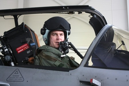 Before departure from the Siauliai Base
