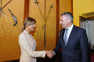 Ministr obrany Lubomír Metnar přijal velvyslankyni Gruzie