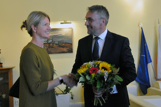 Přijetí velvyslankyně Estonské republiky Evy-Marie Liimets