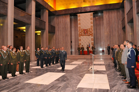 Vojáci na Vítkově převzali čestné odznaky za mise v Afghánistánu a na Sinaji