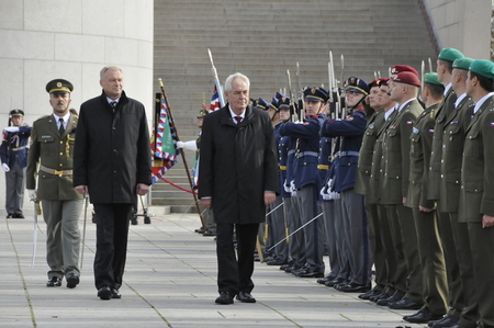 Ceremonies and events to 95th anniversary of Czechoslovakia and 20 years of the Czech military 