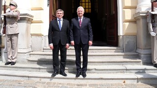 Ministr obrany Jaromír Zůna přijal předsedu moldavského parlamentu Igora Grosu