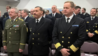Generál Zůna se zúčastnil slavnostního zahájení vzniku Velitelství námořních sil v oblasti Baltu