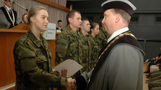 Noví studenti Univerzity obrany složili imatrikulační slib