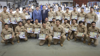 LOM PRAHA TRADE uspořádal slavnostní ceremoniál k vyřazení další skupiny afghánských pilotů 