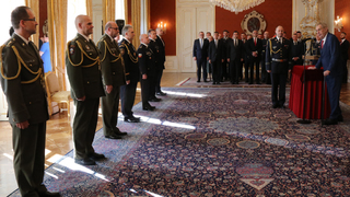 Prezident republiky jmenoval tři nové generály Armády České republiky