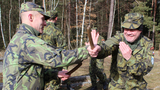 Z kanceláře přímo do boje – aktivní záloha cvičila v Bechyni sebeobranu