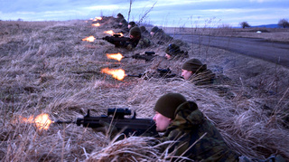 Chemici z Liberce pro NRF cvičí i při orkánu