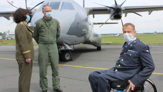 Vojenský fond solidarity pomohl vojákovi z Kbel po těžké dopravní nehodě