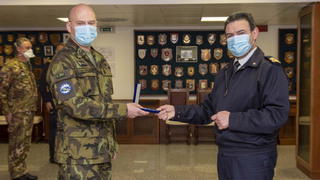 Čeští vojáci převzali ocenění za působení v operaci Sophia