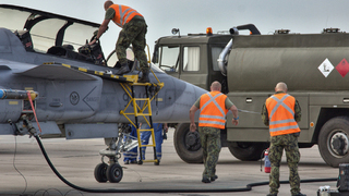 Gripeny se po třech týdnech vrátily do Čáslavi