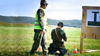 Přesnost střelby pod časovým tlakem, tak vypadala střelecká soutěž pozemních sil