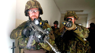 Příslušníci 72. mechanizovaného praporu cvičili boj v zastavěných oblastech