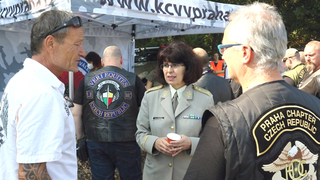 Benefiční jízda motorkářů podpořila válečné veterány