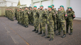 Do výcviku aktivní zálohy ve speciální nemocnici v Těchoníně se zapojilo i jedenáct nováčků
