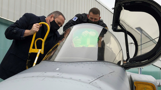 Náměstek ministra obrany Vladimír Müller navštívil čáslavskou základnu