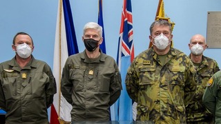 Generál Opata jednal se svým rakouským protějškem v Náměšti