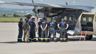 Čeští i slovenští vojenští hasiči opět cvičili společně