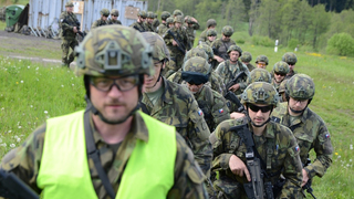 Logistici vyčlenění pro alianční síly cvičili v Doupovských horách