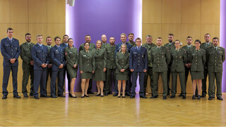 Generál Opata se setkal s mladými důstojníky