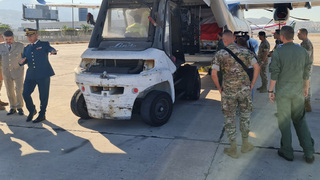 Armáda České republiky dopravila do Libanonu další část materiální pomoci