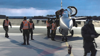 Čáslavští stíhači v Německu cvičili noční operace 