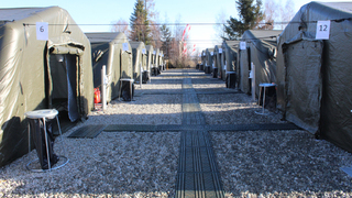 Tábor v Rančířově je připraven, první američtí vojáci dorazí zítra brzy ráno