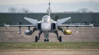 Illustration picture to the article Czech Gripens off for their seventh mission