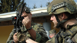 Důstojníci ze sekce plánování schopností prošli výcvikem pod velením bojovníků ze 4. brigády