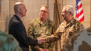 Generál Zůna jednal v americkém Lincolnu s generálem Bohacem