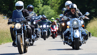Benefiční jízda motorkářů podpořila Vojenský fond solidarity