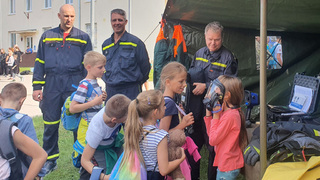 Policejní sirény prořízly prostor Jaselských kasáren ve Staré Boleslavi 