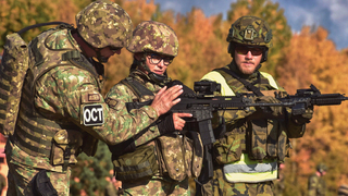 Střelby i první hod granátem. 600 vojáků cvičilo s rumunskými kolegy, povolali i aktivní zálohu 
