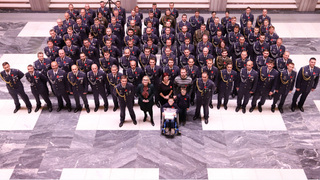 Air Policing Pobaltí 2022: Pro piloty dosud nejnáročnější mise. Dnes za ni byli oceněni