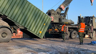 Unikátní cvičení logistických praporů. Rakovničtí postaví pro Němce speciální polní středisko