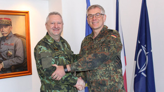 Generál Zůna jednal s německým generálem Bohrerem