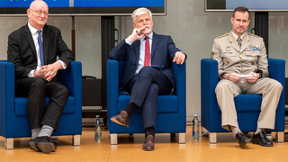 Prezident Petr Pavel vystoupil na konferenci o spolupráci akademické obce a Armády ČR 
