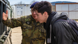 Byla to makačka, ale už se těším na příště, říká stipendista po účasti na vojenském výcviku