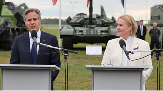 Jana Černochová se setkala s ministrem zahraničí USA Blinkenem, Česku poděkoval za pomoc Ukrajině